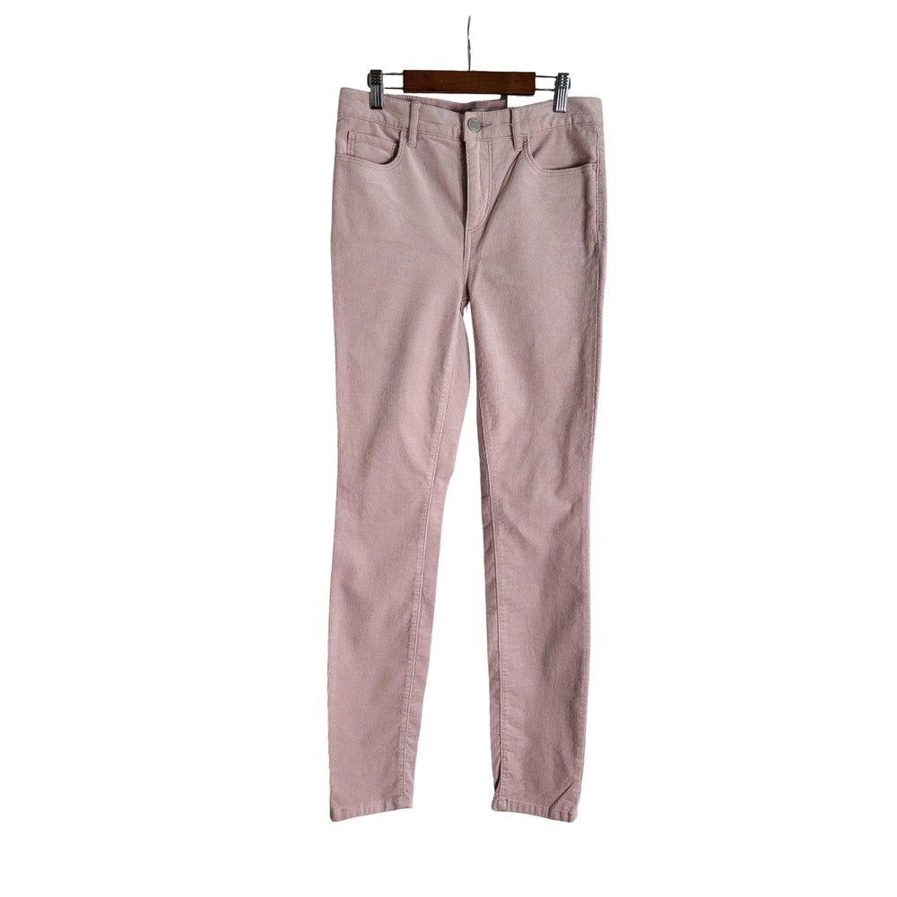 Loft High Waist Skinny Corduroy Pants Dusty Rose Pink Size 2 26
Pastel Preppy